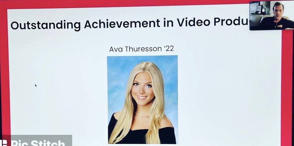 Outstanding Achievement in Video Production at "Evening of Excellence" 