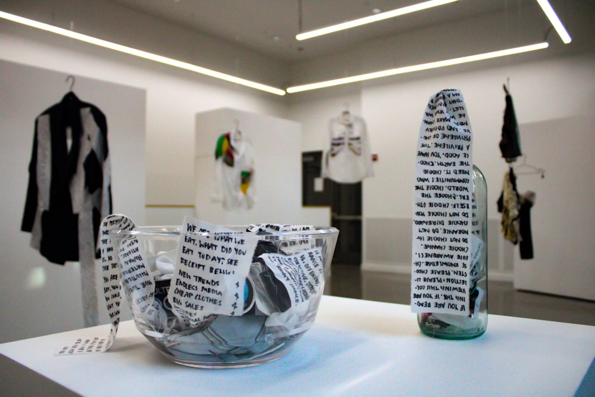 Student exhibition ‘Cayman Chen – Recent Collections’ critiques consumerism