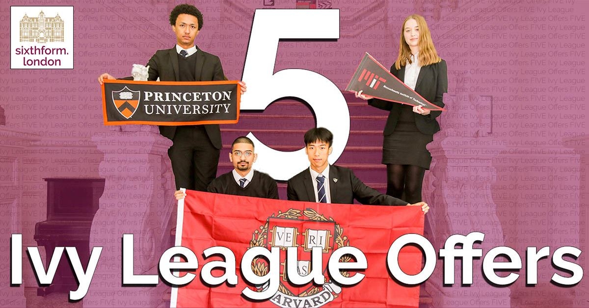 Five Ivy League Offers For Newham Collegiate Sixth Form Centre (The NCS) St